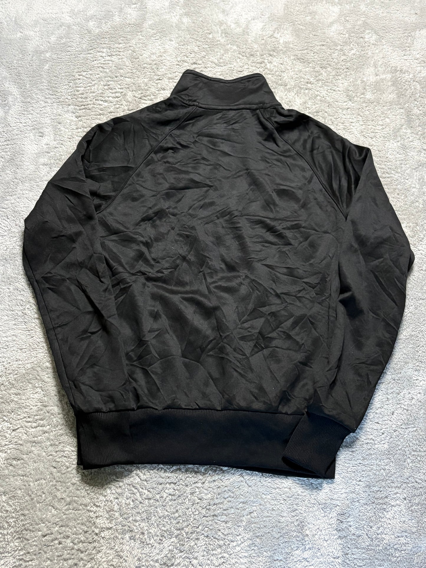 Nike Track Jacket Schwarz Vintage Y2K Swoosh M