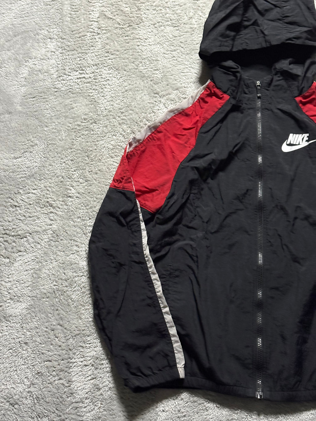 Nike Windbreaker Jacke Vintage Y2K Swoosh Hooded M/S