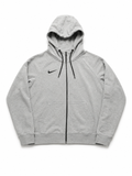 Nike Zip Hoodie Grau Swoosh M