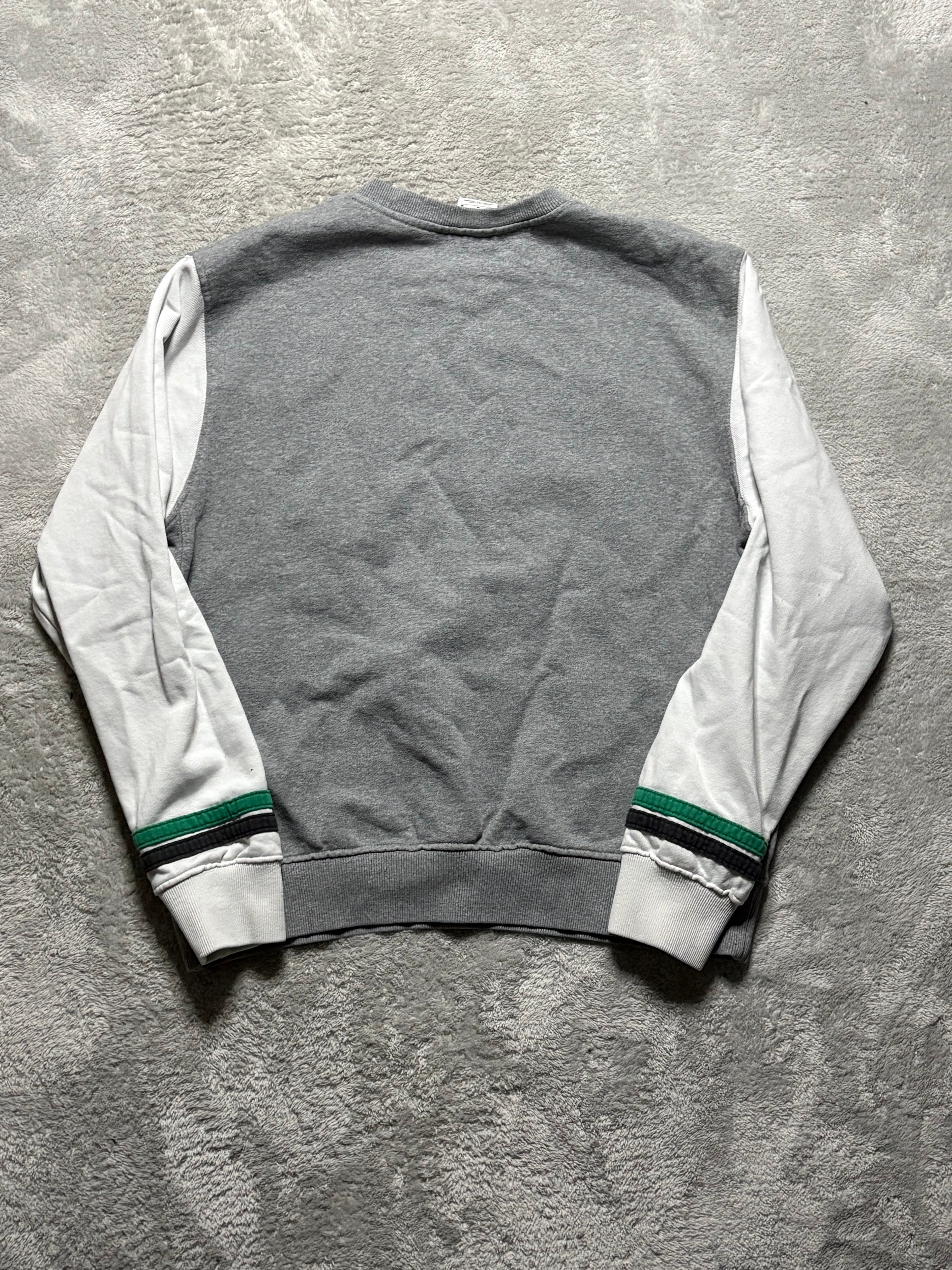 Nike Spellout Crewneck Grau Weiß Grün Vintage M
