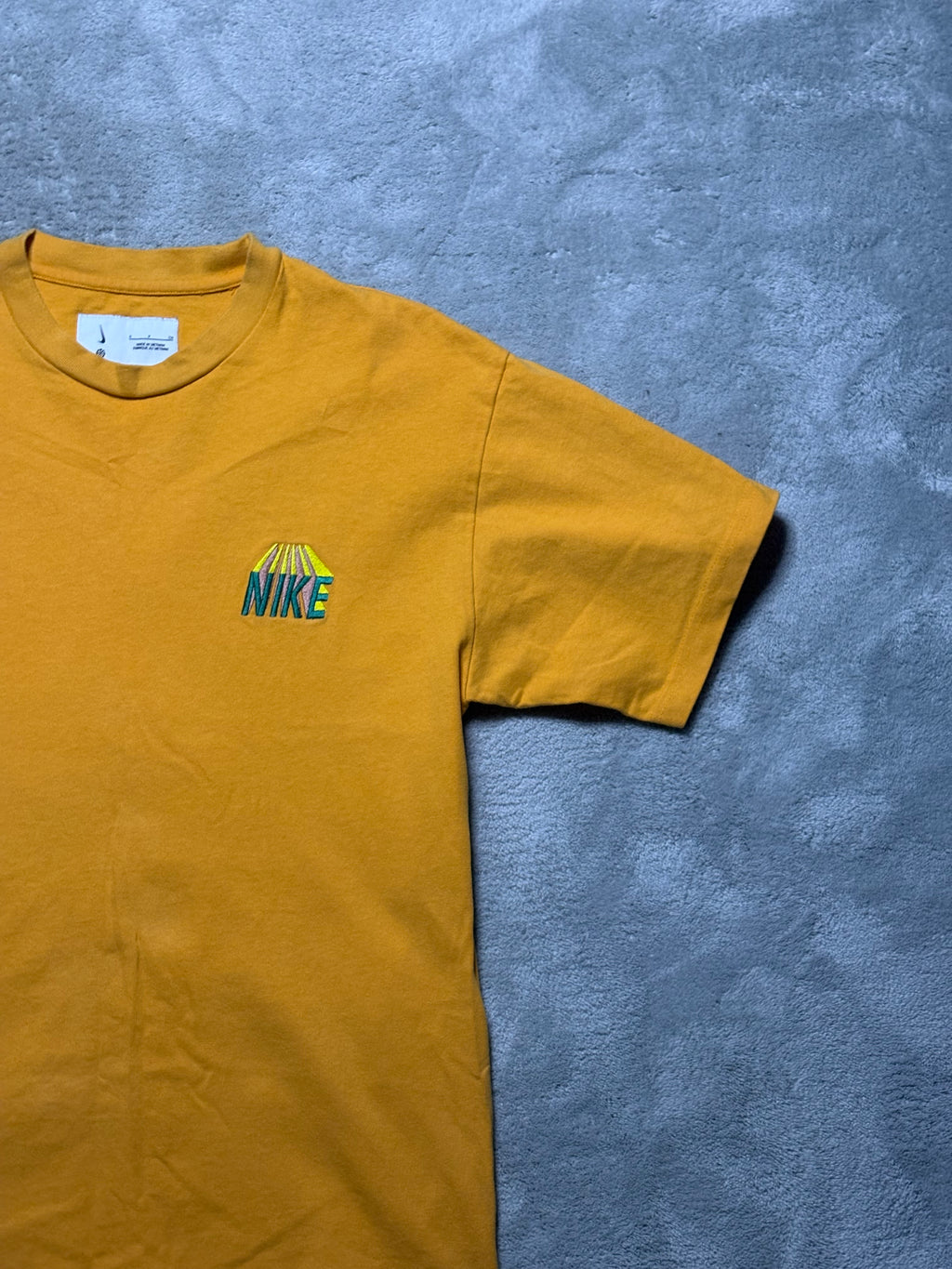 Vintage Nike Tee gelb orange S