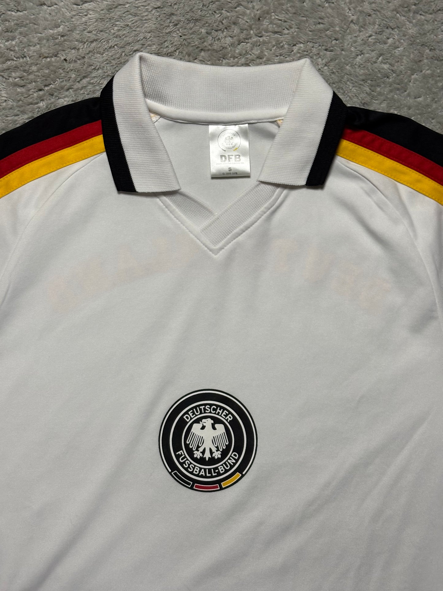 DFB Deutschland Trikot Weiß Vintage S