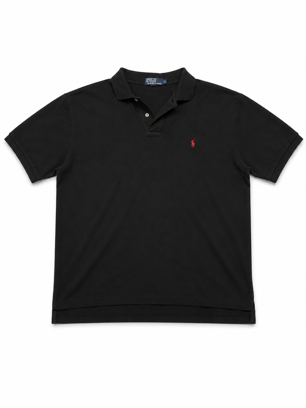Polo Ralph Lauren Poloshirt Schwarz Red Pony L