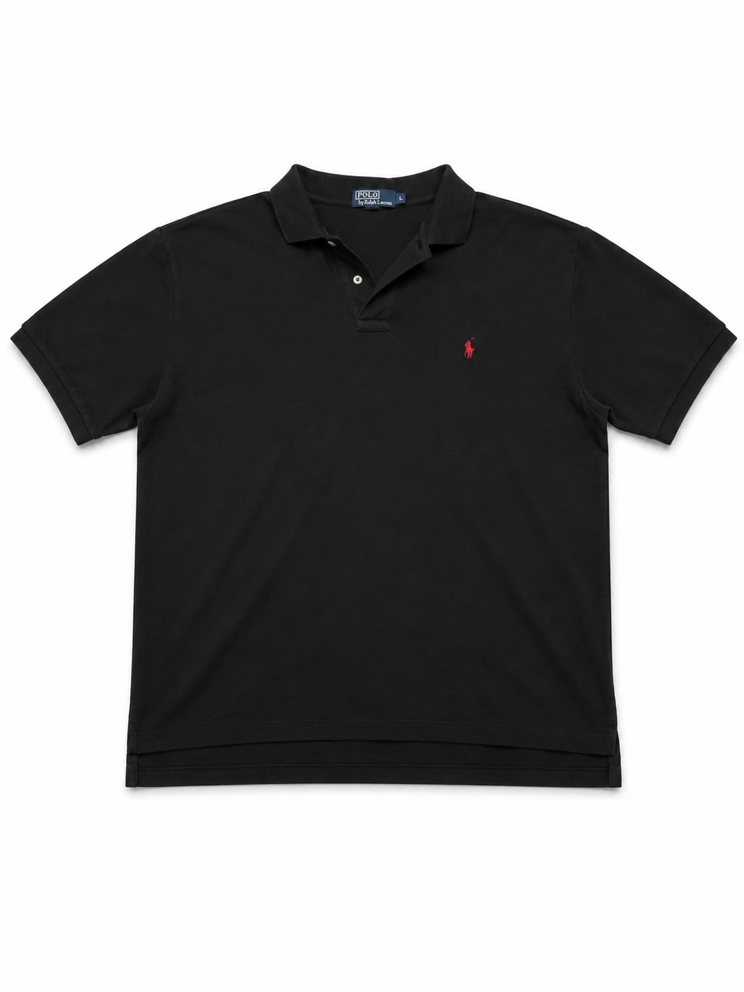 Polo Ralph Lauren Poloshirt Schwarz Red Pony L