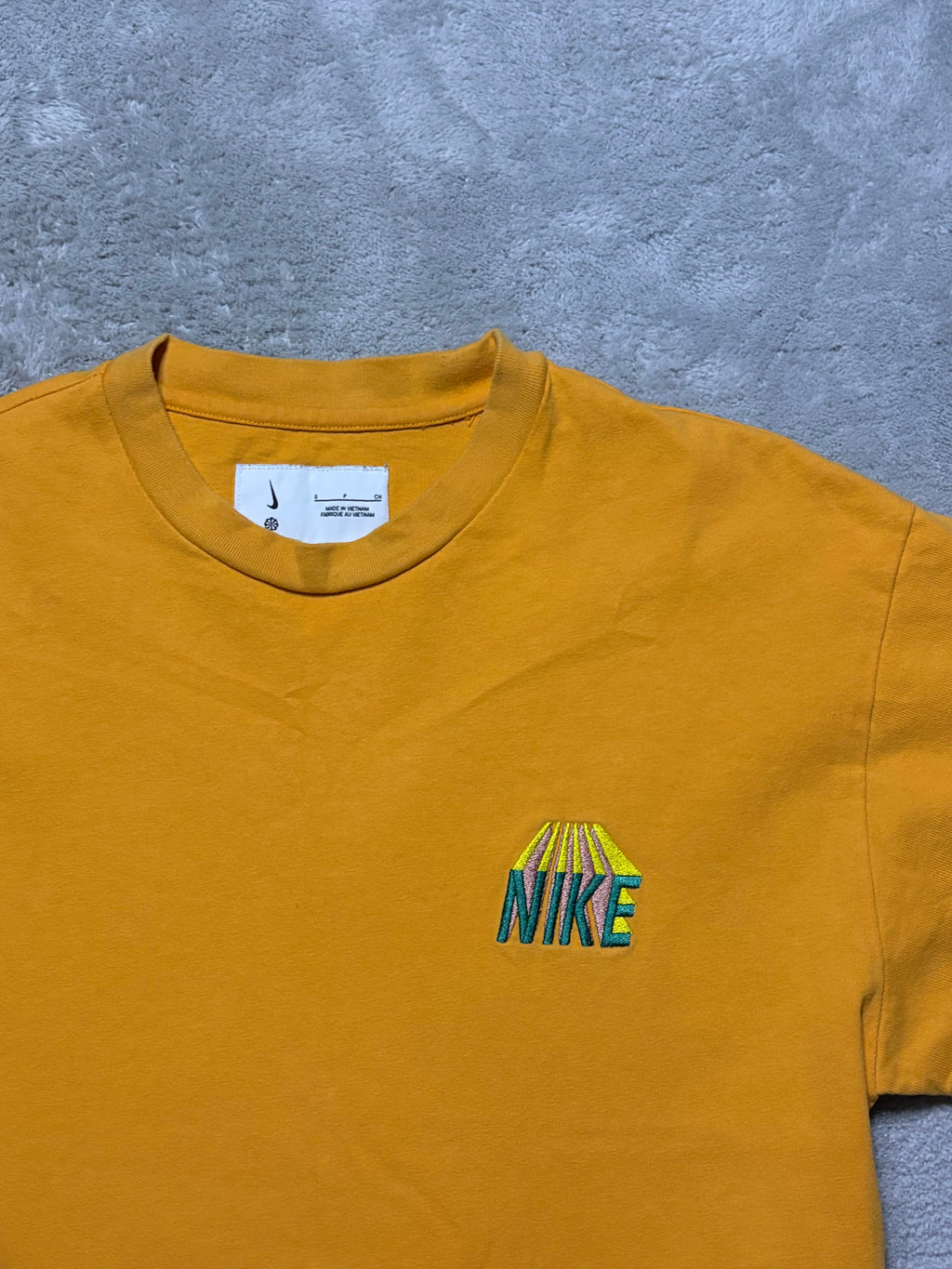 Vintage Nike Tee gelb orange S