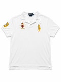 Ralph Lauren Vintage Big Pony Polo Weiß/Gold XL