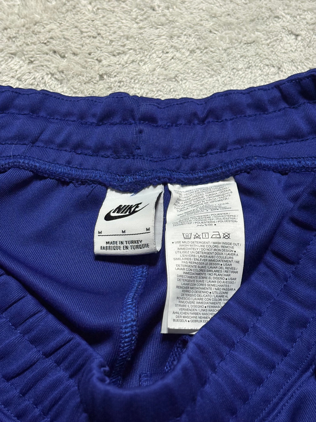 Nike Trackpants Jogger Blau Vintage Style