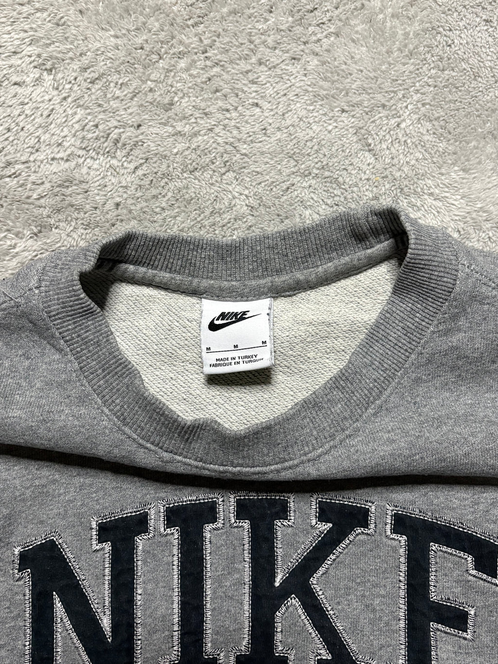 Nike Vintage Crewneck Sweater Stick Grau M