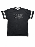 Nike Vintage College Logo T-Shirt Schwarz M