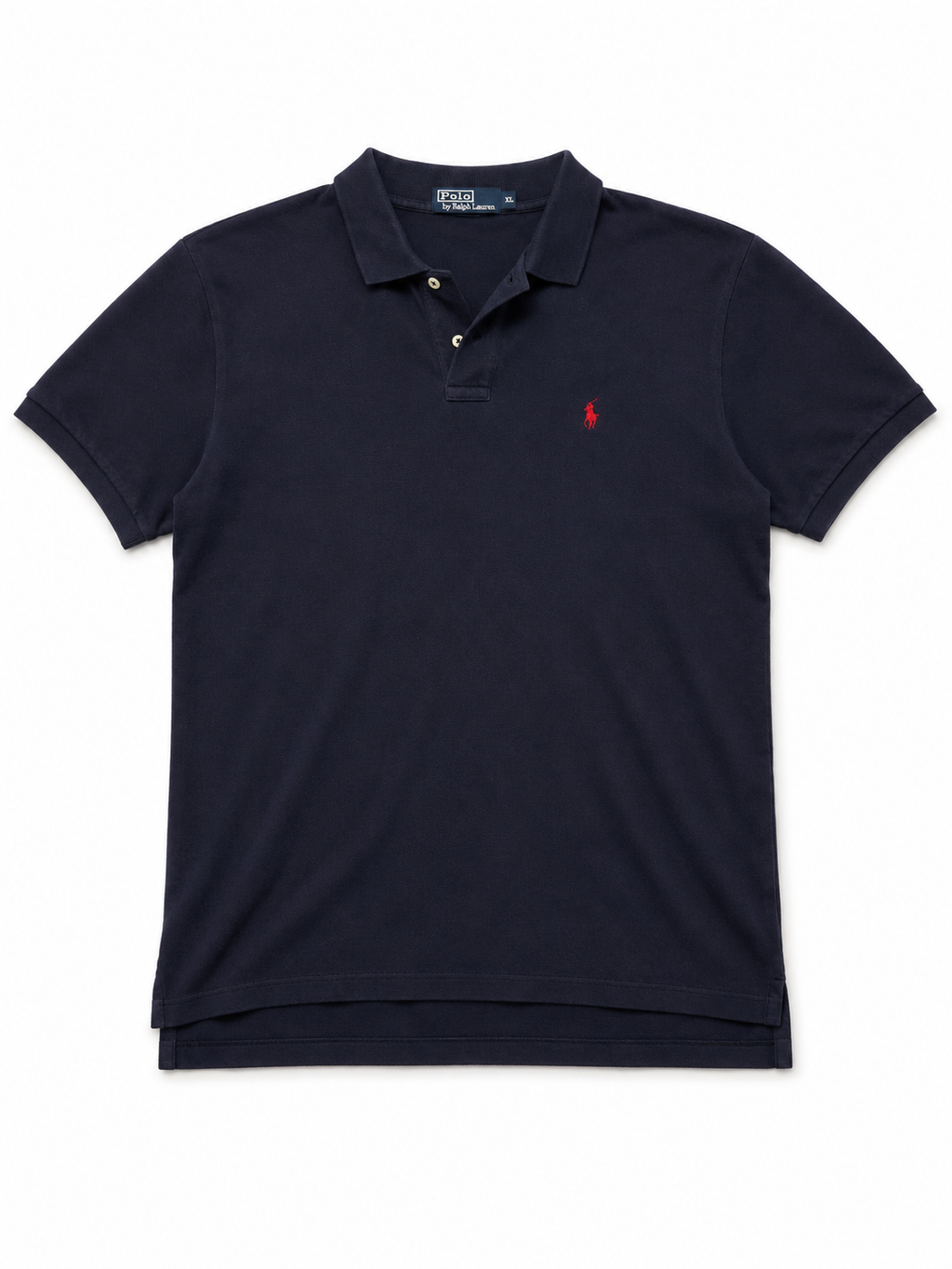 Polo Ralph Lauren Poloshirt Navy Blue Red Pony XL