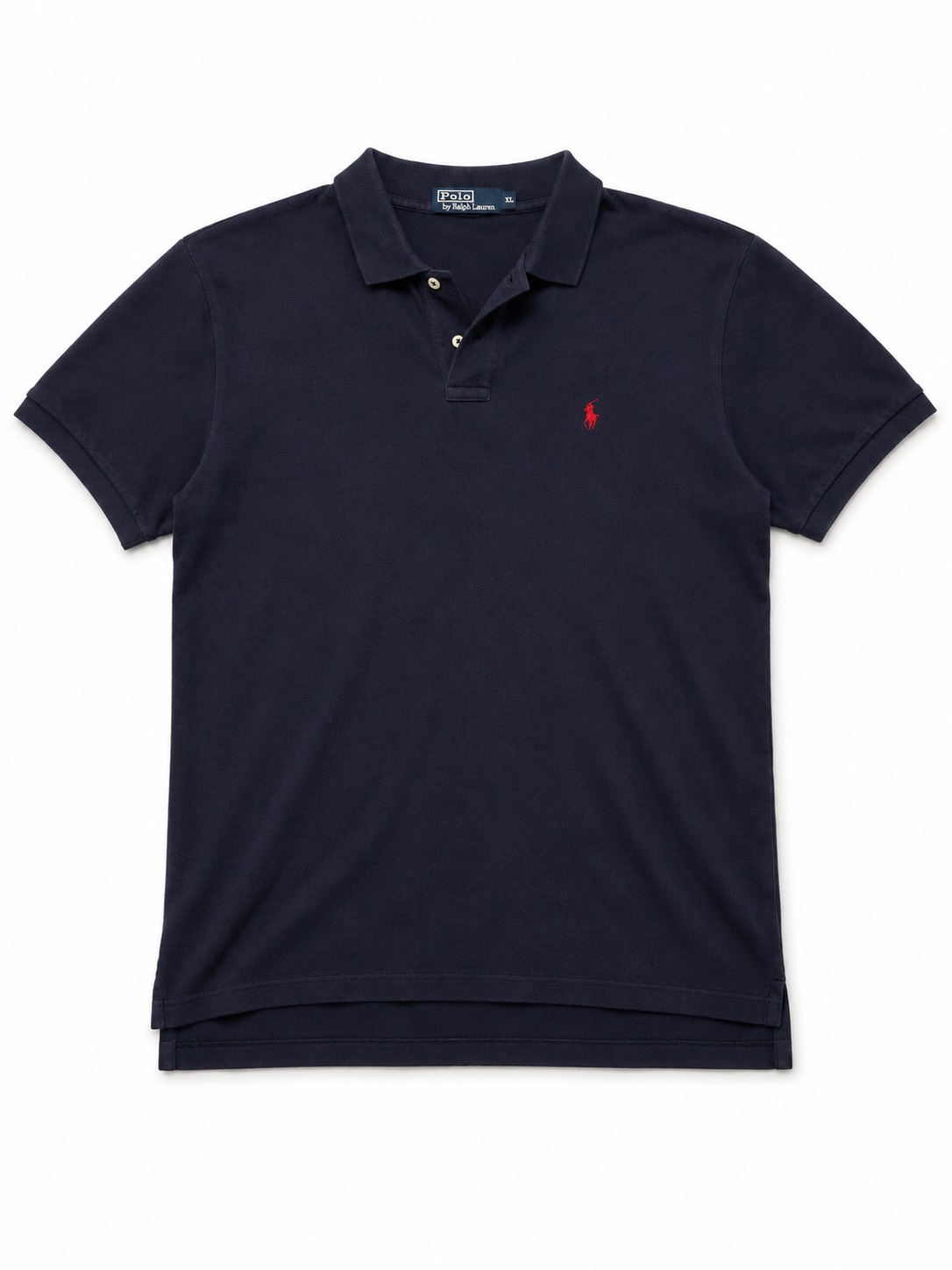 Polo Ralph Lauren Poloshirt Navy Blue Red Pony XL