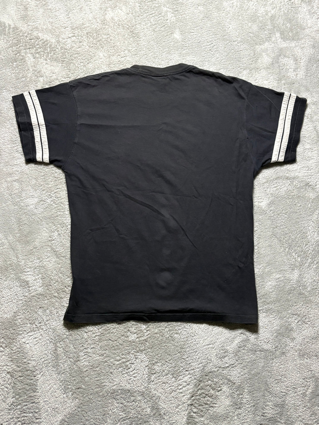 Nike Vintage College Logo T-Shirt Schwarz M