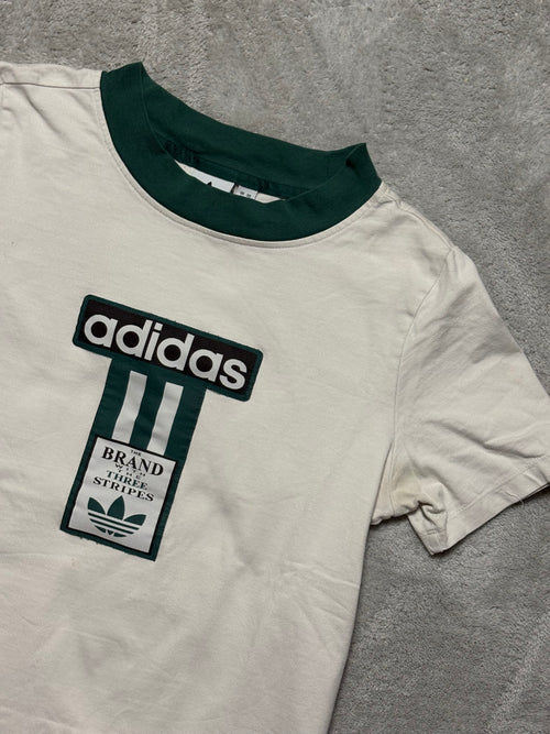 Adidas Originals Ringer T-Shirt Weiß/Grün