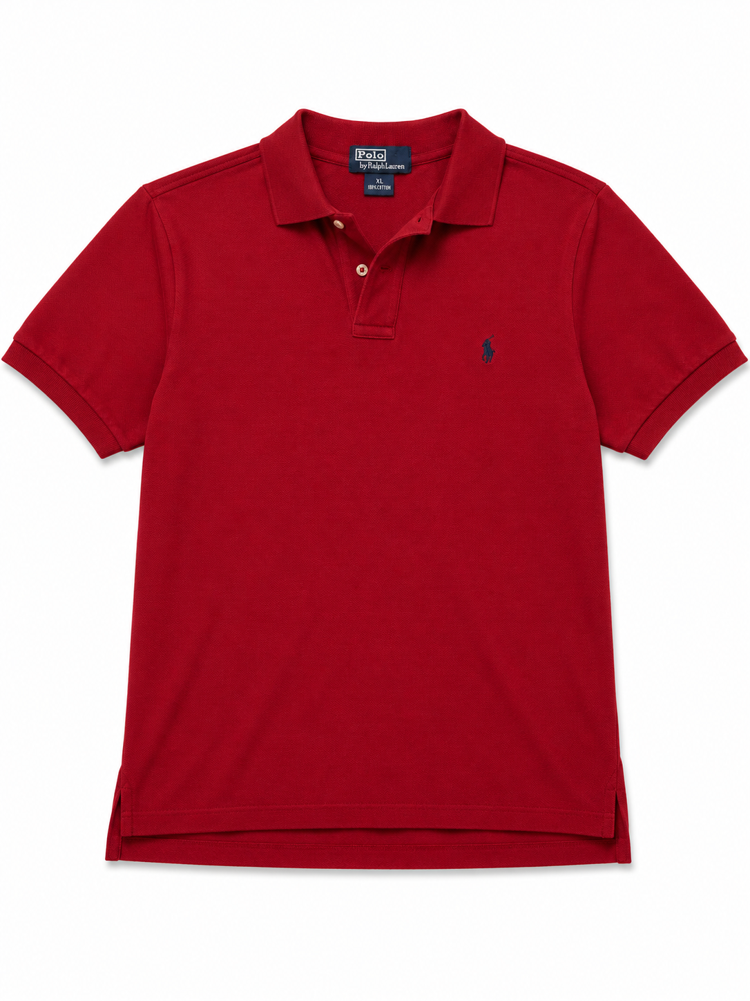 Polo Ralph Lauren Poloshirt Rot Vintage XL