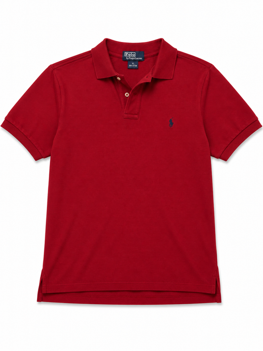 Polo Ralph Lauren Poloshirt Rot Vintage XL