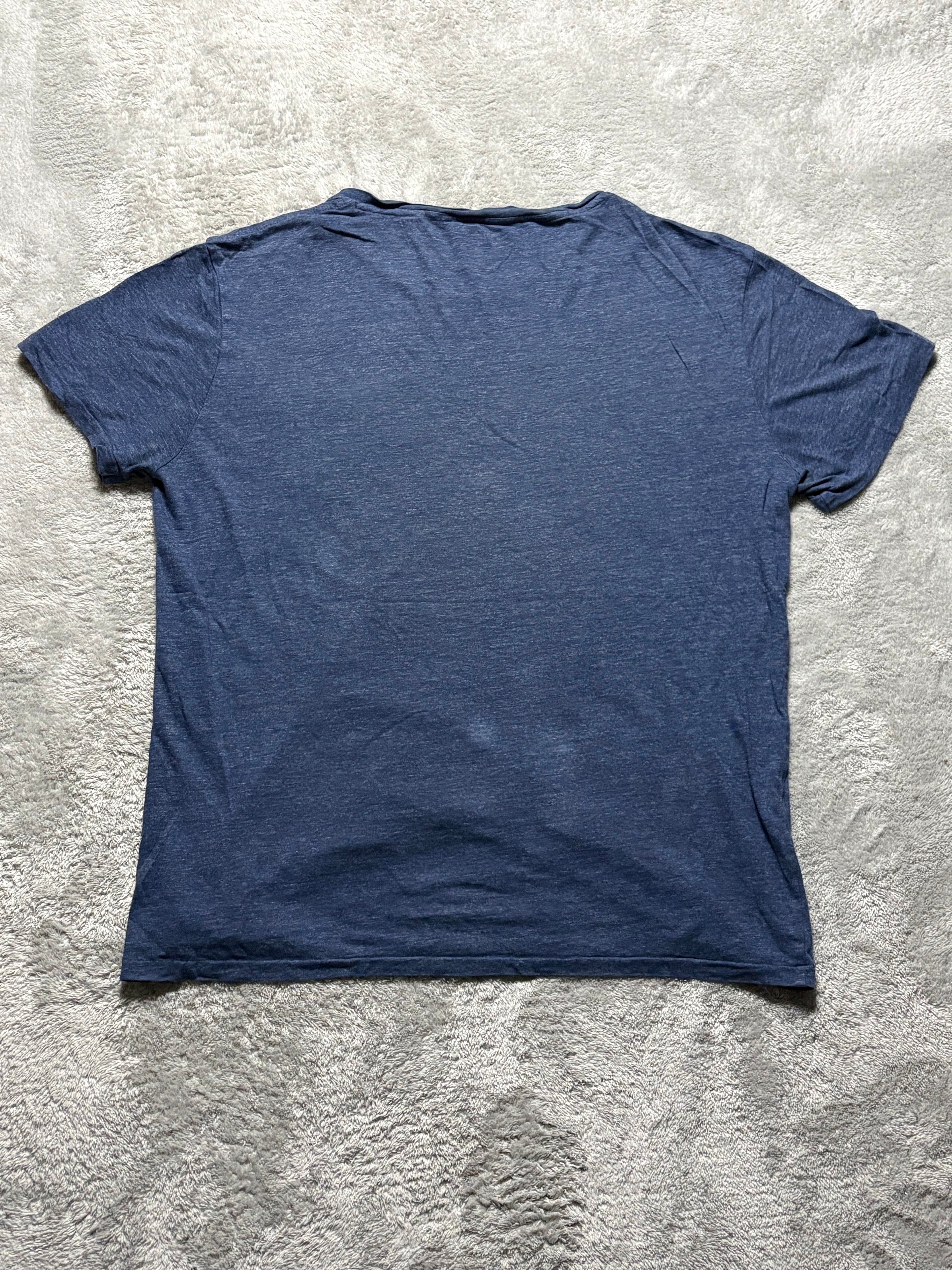 Polo Ralph Lauren Pocket T-Shirt Navy Blue Custom Slim Fit L