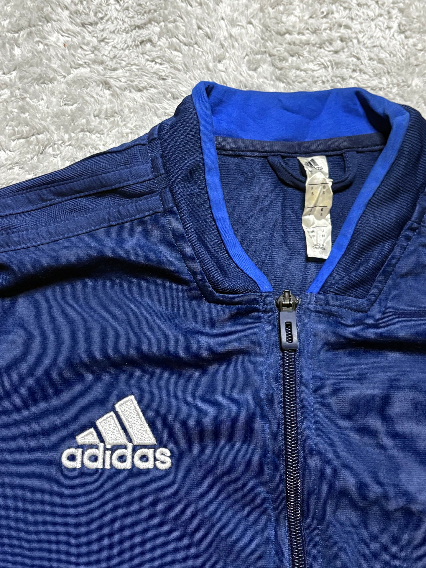 Adidas Trainingsjacke Navy Blue Vintage Track Jacket S