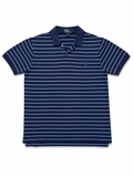 Polo Ralph Lauren Streifen Poloshirt Navy Blau XL