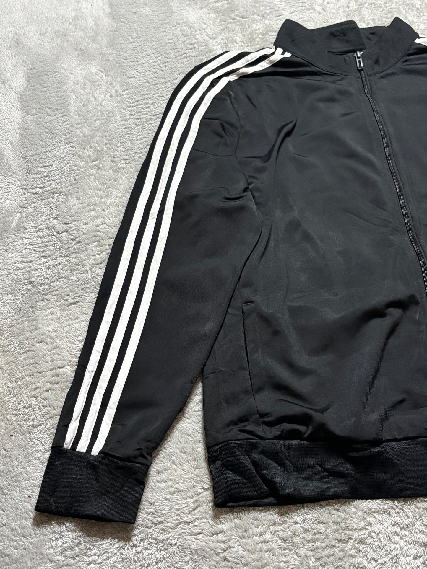 Adidas 3 Streifen Track Jacket Schwarz M