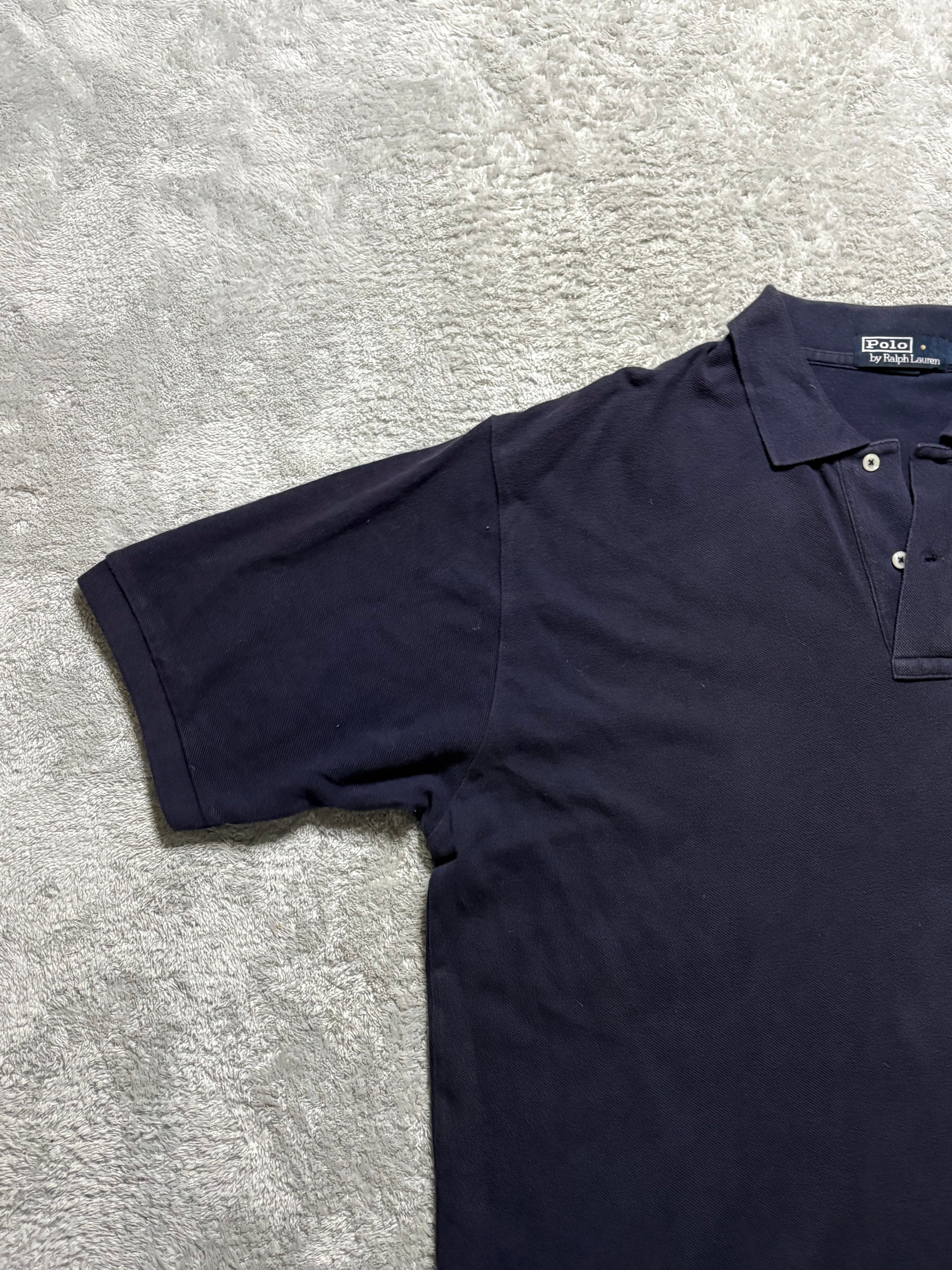 Polo Ralph Lauren Poloshirt Navy Blue Red Pony XL