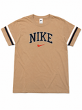 Nike Vintage T Shirt Tee Braun Stick S