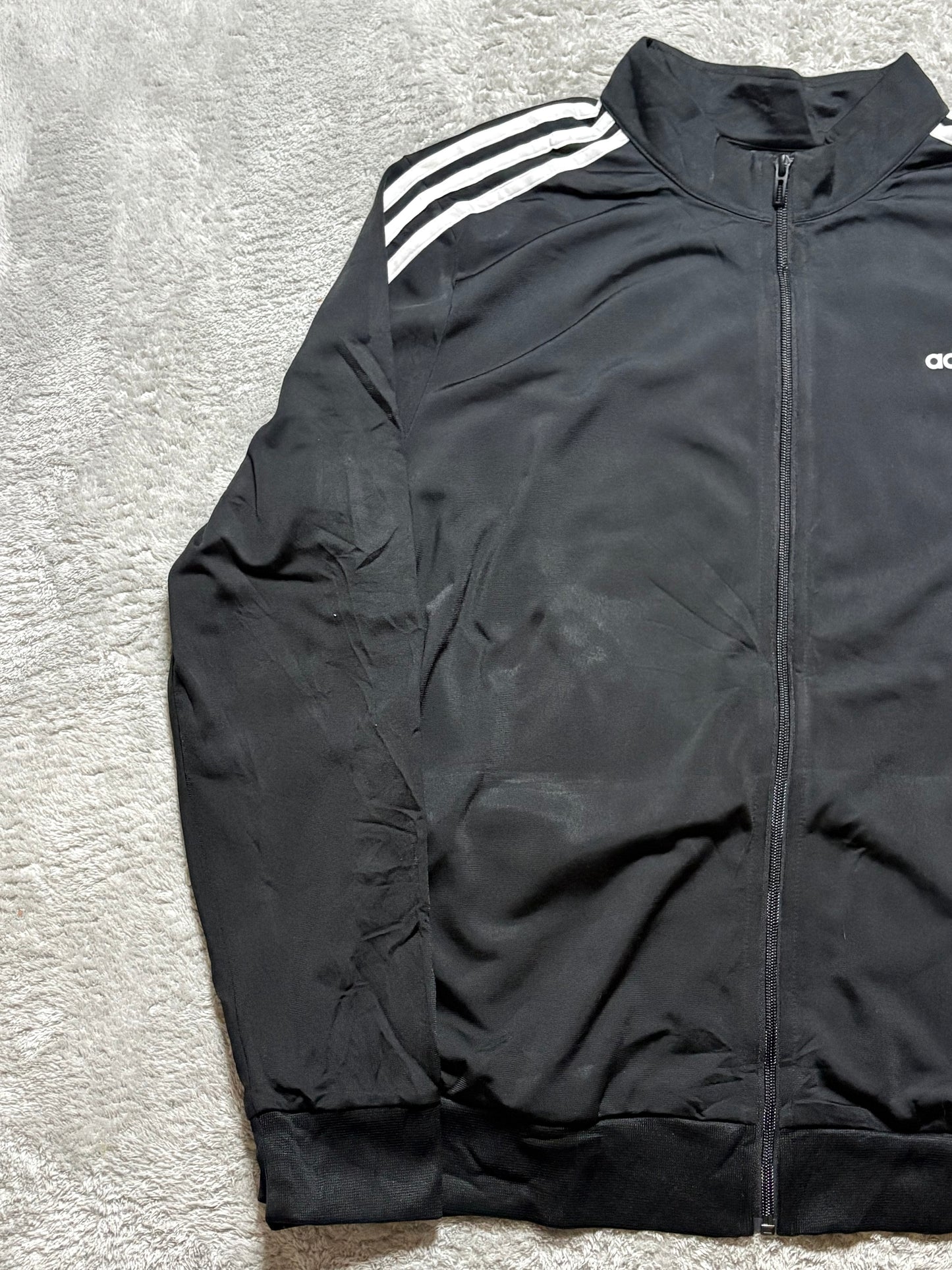 Adidas 3 Streifen Track Jacket Schwarz M
