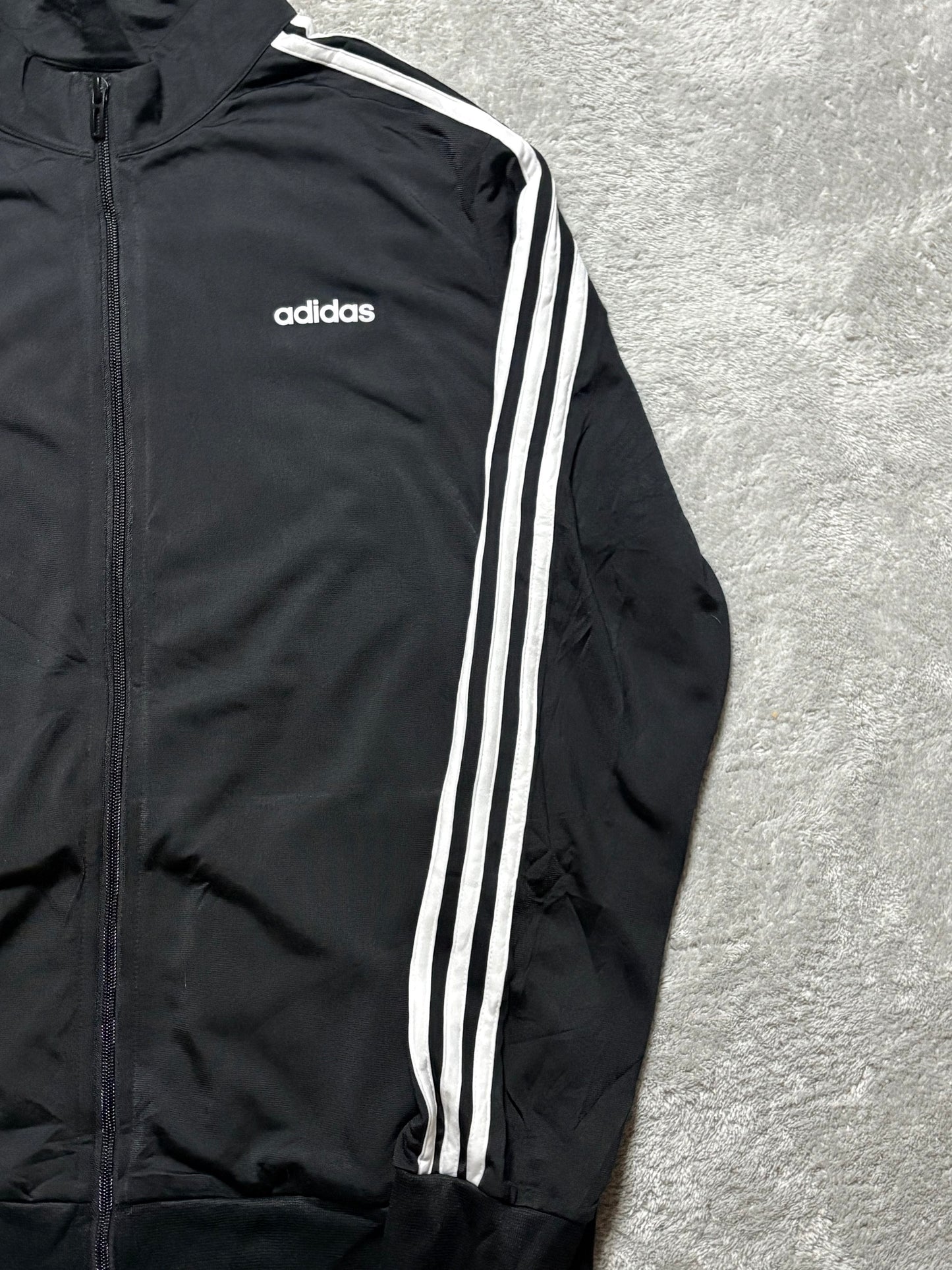 Adidas 3 Streifen Track Jacket Schwarz M