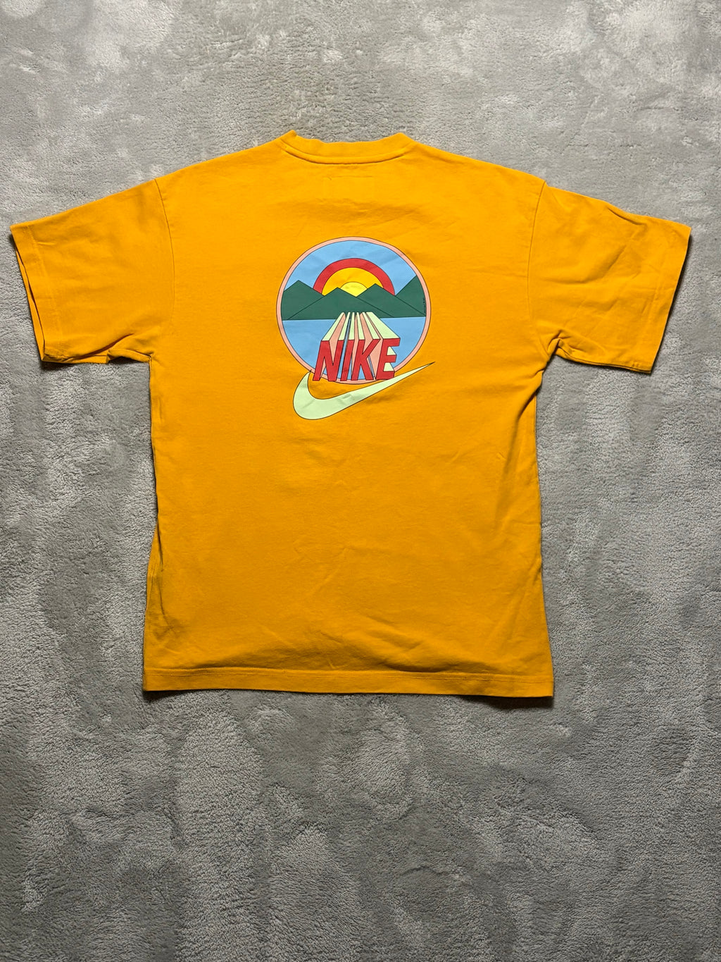 Vintage Nike Tee gelb orange S