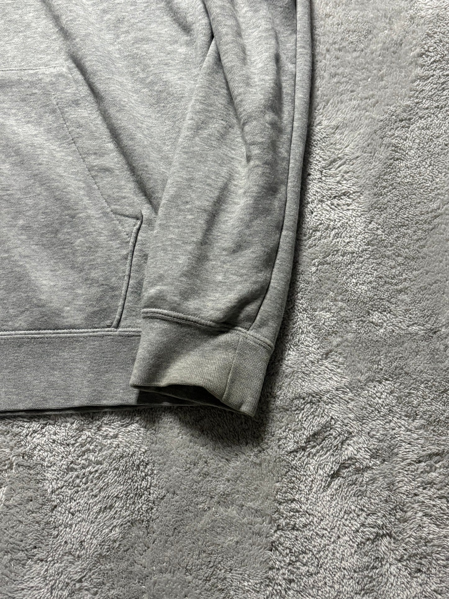Nike Zip Hoodie Grau Swoosh M
